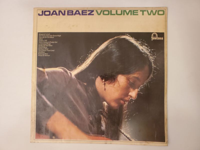 Joan Baez Volume Two vinyl record